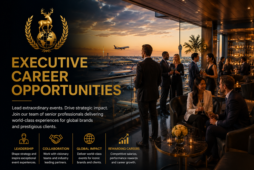 Executive career opportunities at Joe's Excellent Events & Management