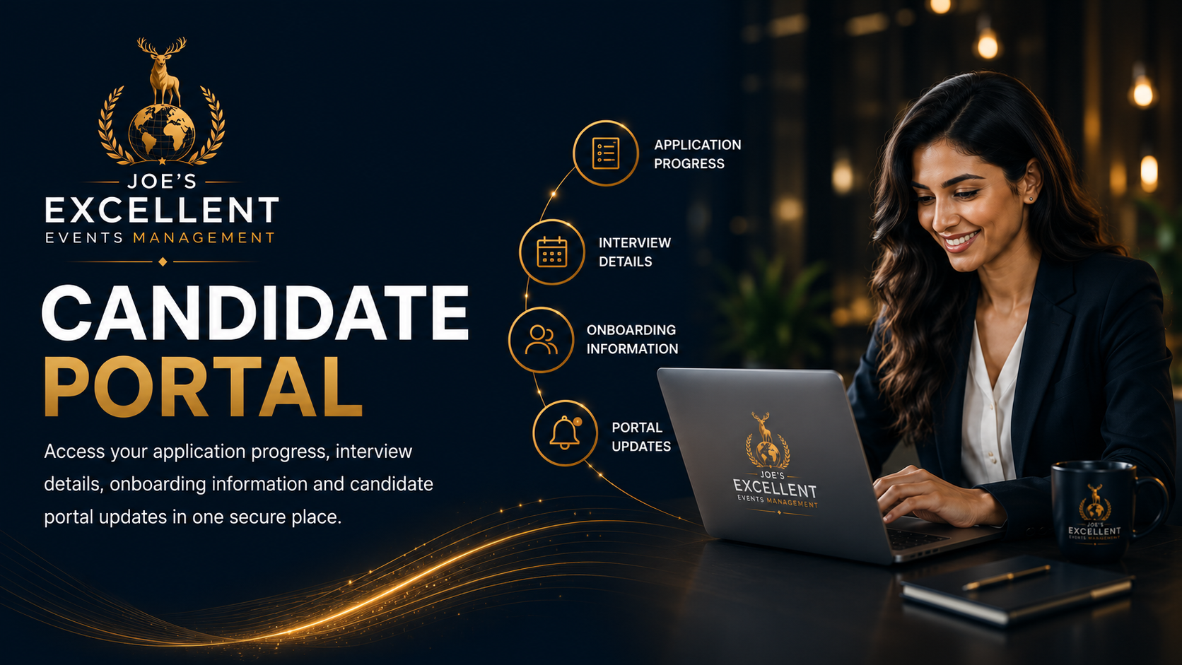 Candidate Portal | Joe's Excellent Events & Management
